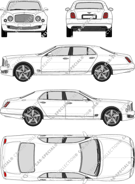 Bentley Mulsanne, actueel (sinds 2015) (Bent_003)