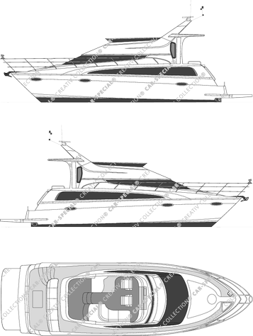 Carver 470 motor yacht, Motoryacht (2007)