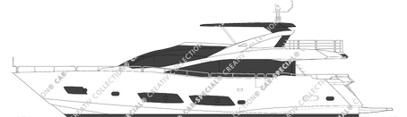 Sunseeker Motoryacht, from 2011