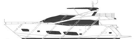 Sunseeker Motoryacht, à partir de 2011