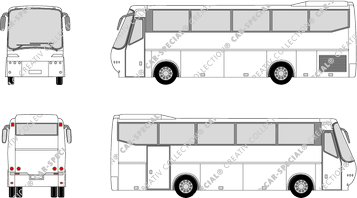VDL Bova Futura FHD 10-340 porte arrière, FHD 10-340, porta posteriore, bus