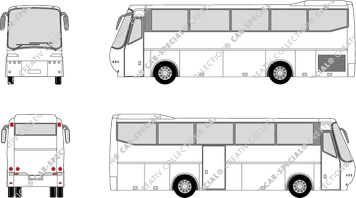 VDL Bova Futura FHD 10-340 Mitteltür, FHD 10-340, Mitteltür, Bus