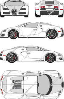 Bugatti Veyron, 2005–2015 (Buga_001)