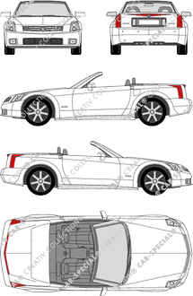 Cadillac XLR Descapotable, 2004–2008 (Cadi_003)