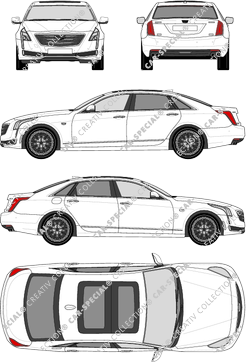 Cadillac CT6, Limousine, 4 Doors (2017)