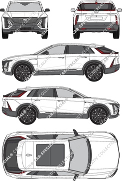 Cadillac Lyriq Station wagon, current (since 2023) (Cadi_012)