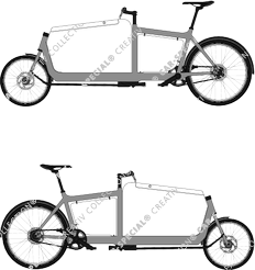 Larry vs Harry Bullitt Lastenrad, Cargobike (Carg_001)