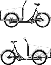 Christiania Bikes light, Lastenrad, Cargobike