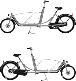 WorkCycles Kr8 Bakfiets Lastenrad, Cargobike (Carg_003)