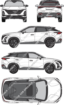 Chery Omoda 5, actueel (sinds 2022) (Cher_001)