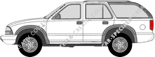 Chevrolet Blazer Station wagon, 1999–2001