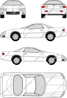 Chevrolet Camaro Coupé, 1993–2002 (Chev_005)