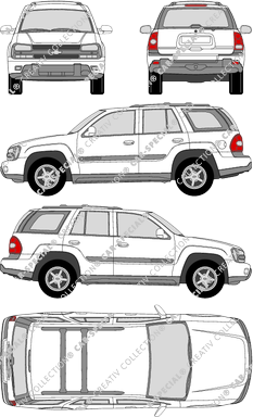 Chevrolet Trailblazer Kombi, 2001–2005 (Chev_011)