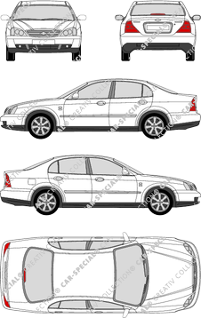 Chevrolet Evanda, 2005–2006 (Chev_020)