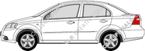 Chevrolet Aveo berlina, 2006–2011