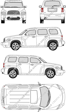 Chevrolet HHR, 2007–2011 (Chev_025)