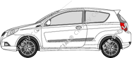 Chevrolet Aveo Hayon, 2008–2011