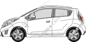 Chevrolet Spark Hatchback, from 2010