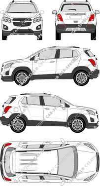Chevrolet Trax, 2013–2016 (Chev_041)