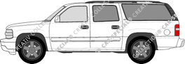 Chevrolet Suburban station wagon, 2002–2006
