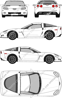 Chevrolet Corvette Coupé, 2007–2013 (Chev_048)