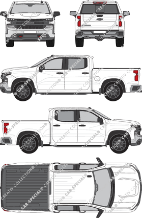 Chevrolet Silverado, current (since 2022) (Chev_051)