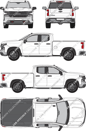Chevrolet Silverado, current (since 2022) (Chev_052)