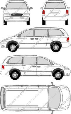 Chrysler Grand Voyager Kombi, 1996–2001 (Chry_003)