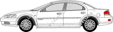Chrysler Sebring berlina, 2001–2004