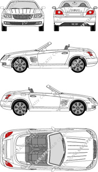 Chrysler Crossfire Roadster, 2005–2007 (Chry_019)