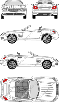 Chrysler Crossfire, Roadster, 2 Doors (2005)