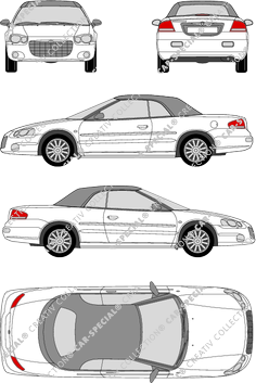 Chrysler Sebring Cabrio, 2003–2007 (Chry_020)