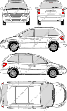 Chrysler Voyager break, 2004–2007 (Chry_021)