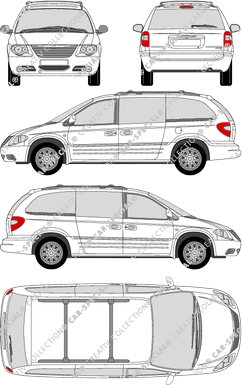 Chrysler Grand Voyager combi, 2004–2007 (Chry_022)