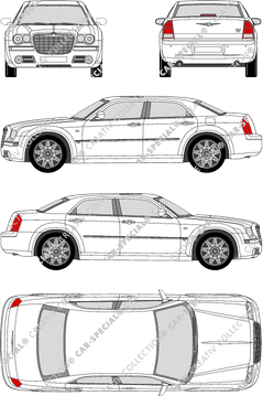Chrysler 300 C, Limousine, 4 Doors (2004)