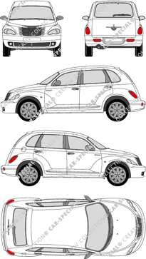 Chrysler PT Cruiser, station wagon, 5 Doors (2006)