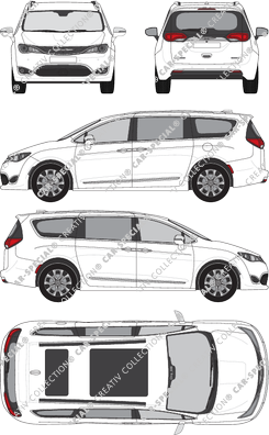 Chrysler Pacifica, break, 5 Doors (2016)