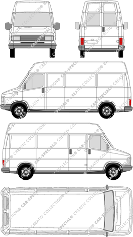 Citroën C25 van/transporter, 1984–1994 (Citr_025)