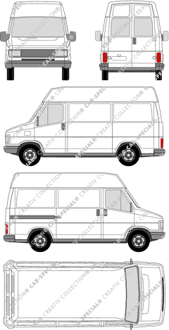 Citroën C25 fourgon, 1984–1994 (Citr_027)