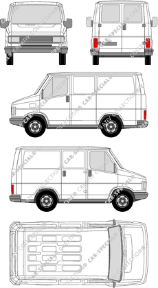 Citroën C25 furgone, 1981–1994 (Citr_033)