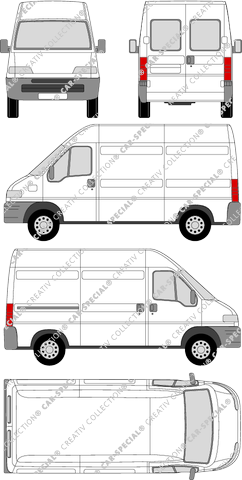 Citroën Jumper van/transporter, 1994–2002 (Citr_044)