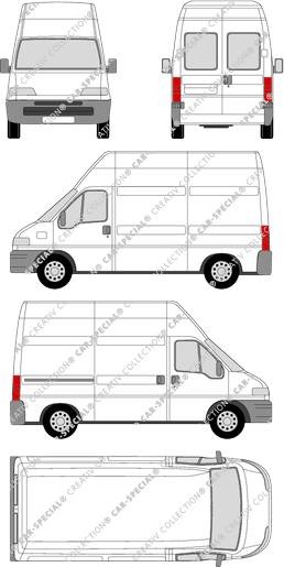 Citroën Jumper van/transporter, 1994–2002 (Citr_046)