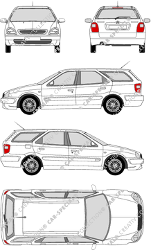 Citroën Xsara Kombi, 2001–2006 (Citr_061)