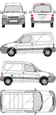 Citroën Berlingo, 2002–2008 (Citr_086)