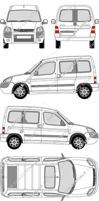 Citroën Berlingo, 2002–2008 (Citr_096)