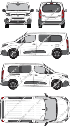 Citroën Berlingo XTR, furgone, Rear Flap, 1 Sliding Door (2024)