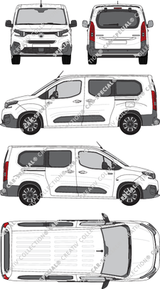 Citroën Berlingo XTR, van/transporter, Rear Flap, 2 Sliding Doors (2024)