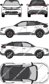 Citroën ë-C4, current (since 2025) (Citr_1011)