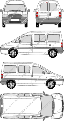 Citroën Jumpy microbús, 2004–2007 (Citr_104)