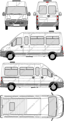 Citroën Jumper camionnette, 2004–2006 (Citr_108)